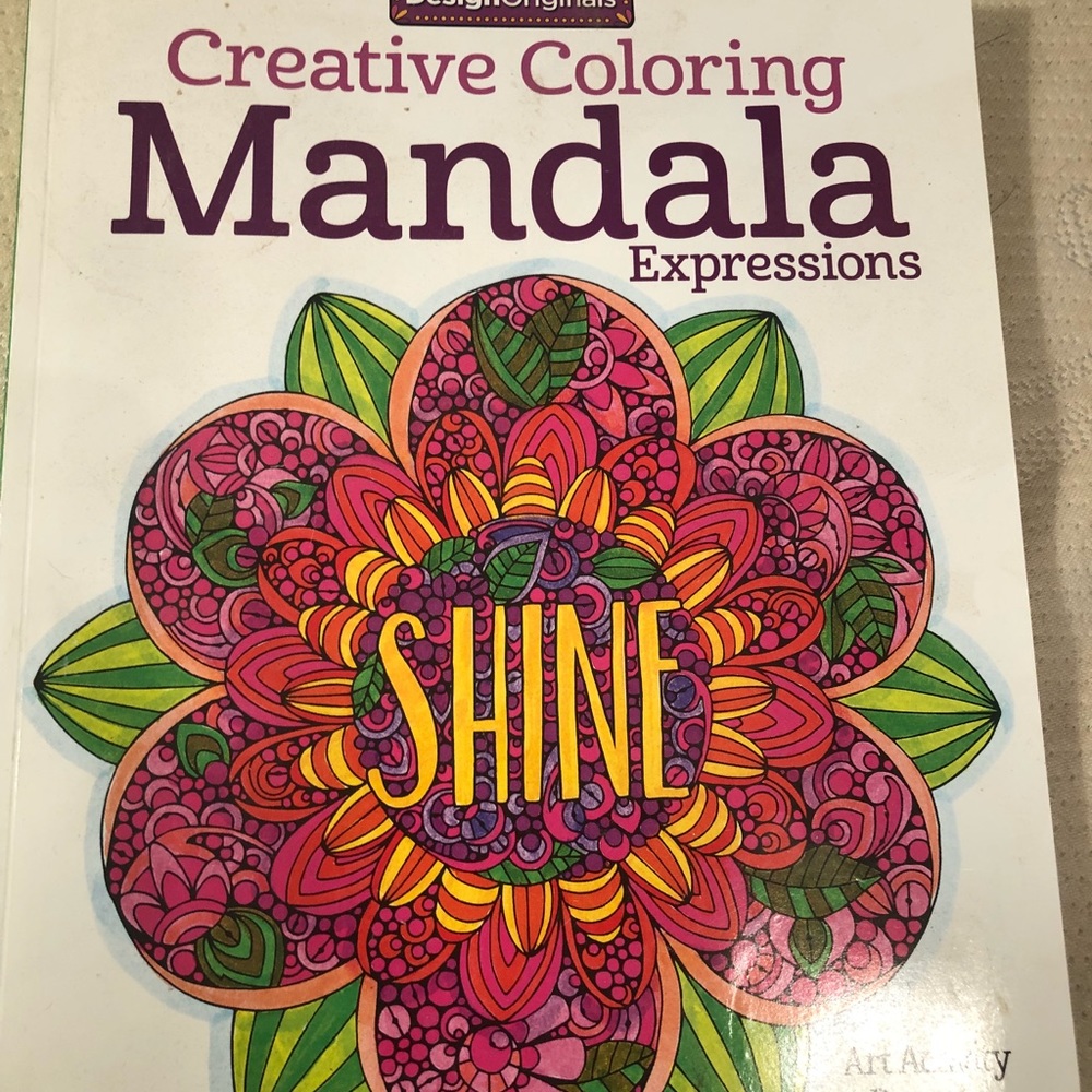 Mandala coloring book